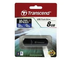 Transcend Mėlyna USB atmintinė 8 GB USB 2.0 didelės spartos - JETFLASH 600 MLC Mėlynas