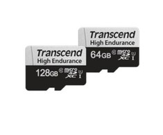 Atminties kortelė TRANSCEND 64GB Micro SD w/ adapter U1 High Endurance