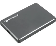Kietasis diskas TRANSCEND StoreJet C3N - disque dur externe ultra slim- 1 To - USB 3.0