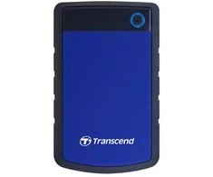 Transcend Išorinis kietasis diskas HDD 4TB USB3 25H3B 2.5'', Triguba apsaugos nuo smūgio sistema