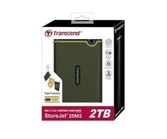 Kietasis diskas Išorinis diskas Transcend 25M3G 2.5'' 1TB USB3, Meets USA military drop test