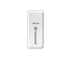 TRANSCEND USB3.0 SD/Micro SD kortelių skaitytuvas baltas