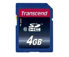 Atminties kortelė Transcend SDHC 4GB Class 10