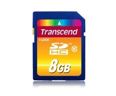 Atminties kortelė TRANSCEND TS8GSDHC10 Transcend karta pam