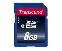Atminties kortelė TRANSCEND TS8GSDHC10 Transcend karta pam