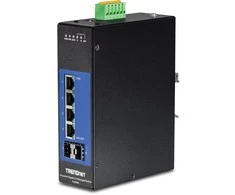 Šakotuvas TRENDNET 6 prievadų pramoninis Gigabit L2 valdomas DIN bėgio jungiklis