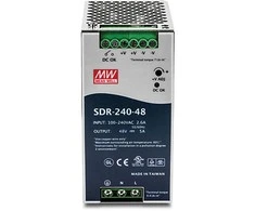 TRENDnet DIN bėgis 48V 240W maitinimo šaltinis, skirtas TI-PG80