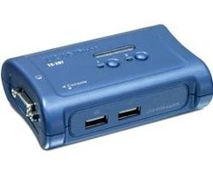 TRENDNET 2 prievadų USB KVM jungiklio rinkinys