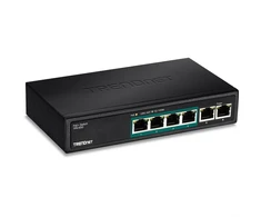 Šakotuvas TRENDnet Switch 6 Port 10/100 L2 PoE 31W Metall