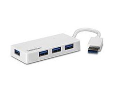 TRENDNET 4 prievadų didelės spartos USB 3.0 mini šakotuvas