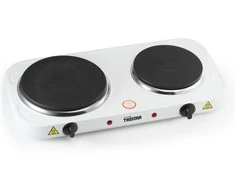 Tristar | Laisvai pastatoma stalo kaitlentė | KP-6245 | Degiklių / virimo zonų skaičius 2 | Rotary | Baltas | Elektrinis