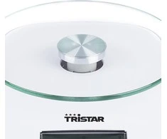 Virtuvinės svarstyklės Tristar | Kitchen scales | KW-2445 | Maximum weight (capacity) 5kg | Graduation 1 g | Ekranas type LCD | Baltas