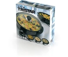 Tristar | Multifunctional grill pan | PZ-2963 | Grilis | Fixed handle | Juodas