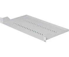 TRITON lentyna su perforacija 19", 1U/350mm, keliamoji galia 40kg, juoda
