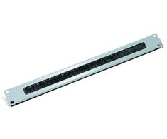 Triton 19" 1U praėjimo skydelis su šepečiu RAC-ZP-X03-A2