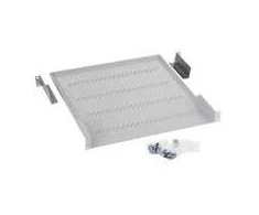 TRITON Shelf with perforation 1U 950mm - Kreminis - Pilkas - 40 kg - 1U - 950 mm