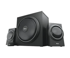 Kompiuterio kolonėlės Trust Yuri garsiakalbių komplektas 60 W Universal Juodas 2.1 kanalai 1 krypties 15 W