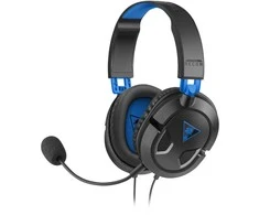 Žaidimų ausinės Turtle Beach Recon 50P, skirta PS4, Juoda-mėlyna