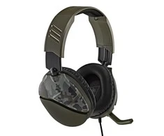 Žaidimų ausinės Turtle Beach Recon 70, daugiaplatformės, Green Camo, Žalia kamufliažinė