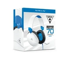 Žaidimų ausinės Turtle Beach Recon 70, skirta PS4, Balta-mėlyna