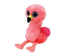 TY Beanie Boos pliušinis rožinis flamingas GILDA 15,5cm, TY36848