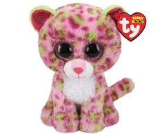 Meteor Maskotka ty beanie boos rožinė leopard 15 cm