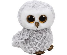TY Beanie Boos pliušinė Baltoji pelėda OWLETTE 23 cm, 37086