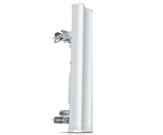 UBIQUITI AM-2G16-90 Ubiquiti AM-2G16 2,4 GHz AirMax 2x2 MIMO bazės sektoriaus antena 16 dBi, 90 laipsnių