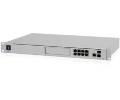 Šakotuvas UBIQUITI UDM-PRO UNIFI DREAM MACHINE 8 PORT SWITCH DAUGIŲ PROGRAMŲ SISTEMA SU 3,5 HDD IŠPLĖTIMU DUAL WAN 10G SFP+ IR 1G RJ45