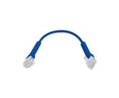 Ubiquiti Patchcord UBNT UniFi Ethernet [0,22 m, Cat6, UTP, tiesus, mėlynas, 50 vnt]