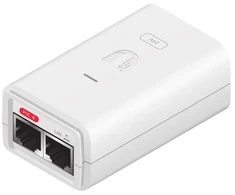 Ubiquiti PoE-Injektor 24V, 7W, Gigabit - baltas