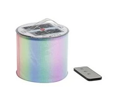 Ultron Sulankstoma RGB spalvų LED lempa, varoma saulės energija (185952)