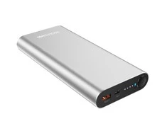 Powerbank Realpower PB-20000PD Pro 20000m Ah sidabrinis
