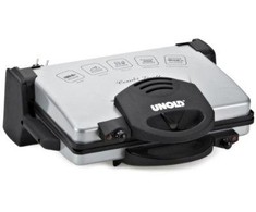 Unold Grilis 8555 Nerūdijantis plienas /juodas, 2100 W, 33 x 24 cm