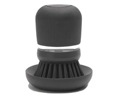 Brabantia Šepetys su muilo dozatoriumi - Dark Pilkas
