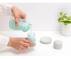 Brabantia Šepetys su muilo dozatoriumi - Light Pilkas
