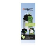 Brabantia Biologiškai suyrantys šiukšlių maišeliai K 10 L (ritinėlyje 10 maišelių)