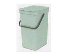 Brabantia Sort &amp; Go Waste Bin Jade Žalias 12L