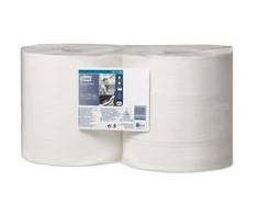 *Pramoninis popierius Tork Wiper Advanced W1/W2, 460m, 1 sluoksnis, baltos spalvos, 131135