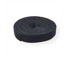 Value VALUE rzep na rolce, 10 mm, juoda, 25 m