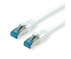 Value Vertė VERTĖ - Patch- Kabelis - RJ- 45 (M) iki RJ- 45 (M) - 7 m - SFTP, PiMF - CAT 6a - be halogenų, formos, be Haken, ant žemės - baltas (1976 99 21)