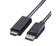 Kabelis Value DisplayPort - HDMI 1m juoda (11.99.5785)