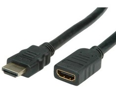 Kabelis Value HDMI - HDMI 1 m juodas (11.99.5574)