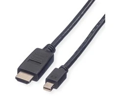 Kabelis Value Rodyti Port Mini - HDMI Baltų duomenų nėra (11.99.5790)