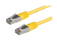 Value Kabelis S/FTP (PiMF) Patch Cord Cat.6 geltona 10m (21.99.1382-40)