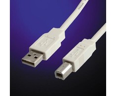 USB kabelis Value USB-A - 4,5 m Balta (11.99.8841)