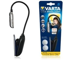 Varta 16618101421 Rankinis spustelėjamas žibintuvėlis Juoda, Sidabras LED