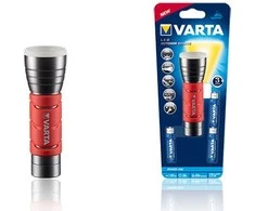 Varta 17627101421 Rankinis žibintuvėlis Juoda, Raudona LED