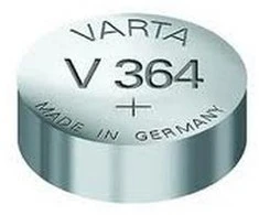 Varta 1x 1.55V V 364 Vienkartinė baterija SR60 Sidabro oksidas (S)
