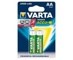 Baterija - VARTA AA R2U 2400mAh NiMH 1.2V Įkraunama 2 Pak.